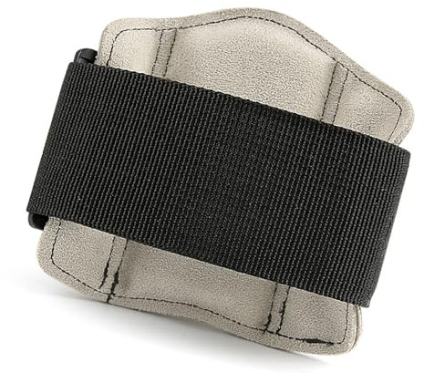 ZYHARUKO Correa de muñeca de cuero para levantamiento de pesas, resistente para levantamiento de pesas, entrenamiento de fuerza, gimnasio, entrenamiento, envoltura ajustable para levantamiento de