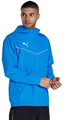 Puma Herren Trainingsjacke teamRISE All Weather Jacket, Electric Blue Lemonade, XXL, 657396
