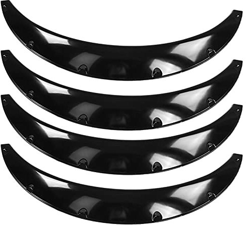Élargisseurs d'ailes universels évasements d'ailes de voiture 4 pièces 84,5 cm SUV évasements d'ailes bande de passage de roue évasements de passage de roue protection de roue de voiture décoration