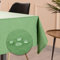 Tischdecke Outdoor Abwaschbar 140x300 Grün Gartentischdecke Tischdecken Wetterfest Wachstuchtischdecke Table Cloth Made in Italy für Den Außenbereich Tischtuch