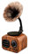 WDWDW Grammofono, Vintage Retro Speaker Grammofono Bluetooth Giradischi Giradischi Radio Stereo Sound Bo
