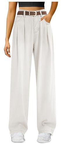 Jeans De Mujer Talla Grande Pantalones De Jogging para Mujeres Pantalón Lino para Mujer Verano Pantalón Chino Corte Slim Elástico Pantalones Ajustados Casual