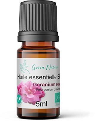 Huile Essentielle Bio Géranium Rosat 5ml