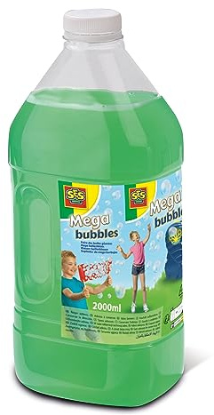 SES Creative Mega Bubbles Large Refill 2000ml for Use with Bubble Kits