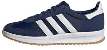 adidas Uomo Run 70S 2.0 Shoes, Dark Blue/Cloud White/Cloud White, 49 1/3 EU