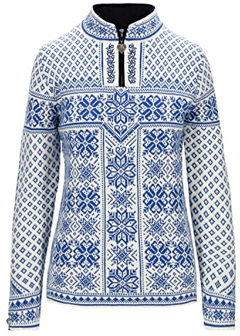 Dale of Norway Peace Pullover - 100% Lightweight Wool Knit Sweater for Women