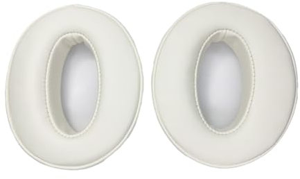 Almohadillas de repuesto para Sennheiser HD4.50/HD4.50BT/HD 4.50BTNC/HD4.50SE/HD4.40BT, Almohadillas auriculares para Sennheiser HD4.30G/HD4.20S/HD450/HD458BT/HD 450BT/HD400S/HD350BT/HD300 (Blanco)