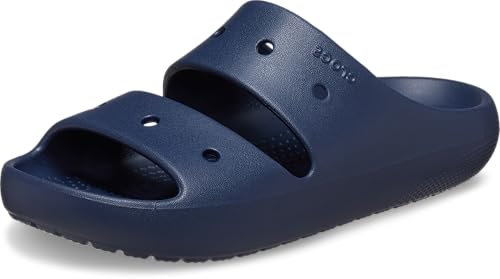 Crocs Unisex Erwachsene Classic Sandal v2 Sandalen, Navy, 38/39 EU