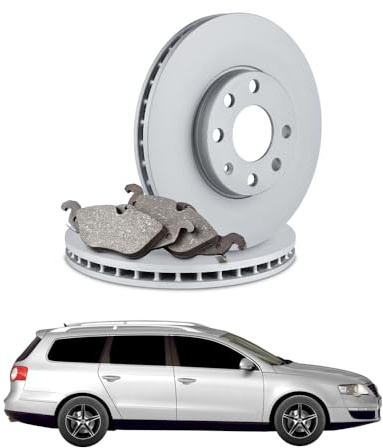 KIT FRENI ANTERIORI (PASTIGLIE E DISCHI) per VW Passat Variant 2.0 TDI 103 kw anno 2005-2009
