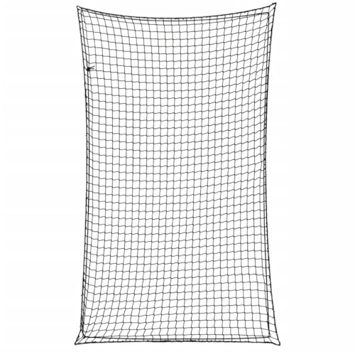 vidaXL Filet pour remorque avec Corde élastique Noir 5x3 m PP