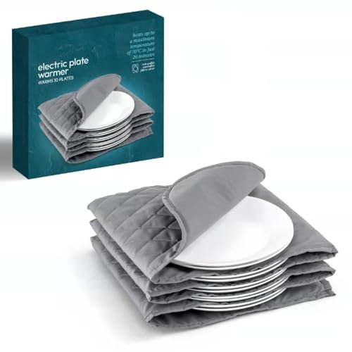 Straame Electric Plate Warmer – 10 Plate Capacity, Rapid Heating for Perfectly Warm Plates, Ideal for Dinner Parties, Family Meals, and Food Service