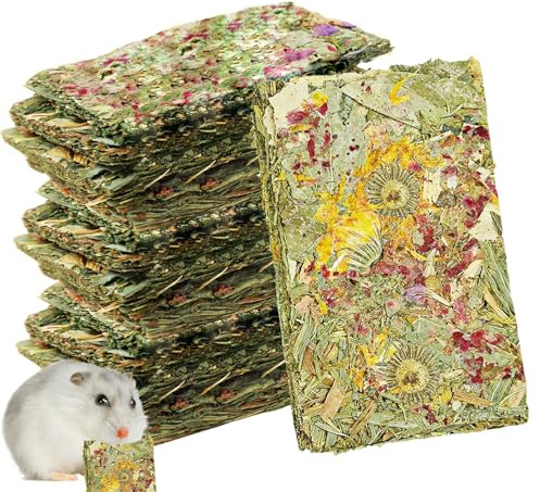 WIYETY Timothy Kausnacks für Kaninchen, Chinchilla, Hamster, 15 Stück, natürliche Leckereien