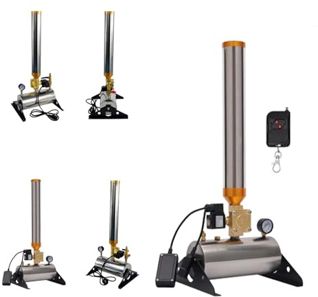 zhenmaster Lanzador de Confeti con Ángulo Ajustable - Pack de 2 con - Máquina de Confeti Autónoma Mando Inalámbrico 150WPara Grandes Espacios, Bodas, Fiestas, Escenario