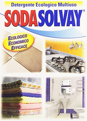 Sodasolvay - Detergente, Ecologico, Multiuso - 1000 g - [confezione da 2]