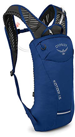 Osprey Katari 1.5 Trinkrucksack für Männer, mit Hydraulics™ LT 1,5-Liter-Trinkblase - Cobalt Blue (O/S)