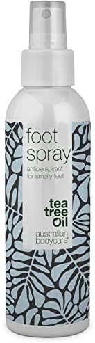 Foot Spray 150ml for Sweaty Feet - Antitranspirant Care for Smelly Feet and against Nail Fungus & Athletes Foot - Can also be used as foot spray