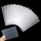 Sularpek False Nails Stickers, 240 Pcs Double-Side Glue Nail Sticker, 10 Sheets Transparent Adhesive Nail Tab, Breathable False Nail Glue Stickers for DIY Nail Art Decoration