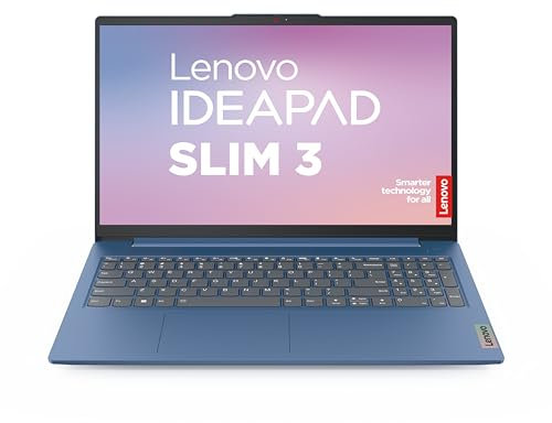 Lenovo IdeaPad Slim 3i Laptop | 15.6 Full HD Display | Intel UHD Grafik | Intel Core i5 | 16GB RAM | 512GB SSD | Windows 11 Home | QWERTZ | Abyss blau | 3 Monate Premium Care