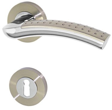 Häusler Onlinehandel GmbH Türbeschlag 1199-S R BB Türdrücker Türgriffe Türklinke Türbeschläge