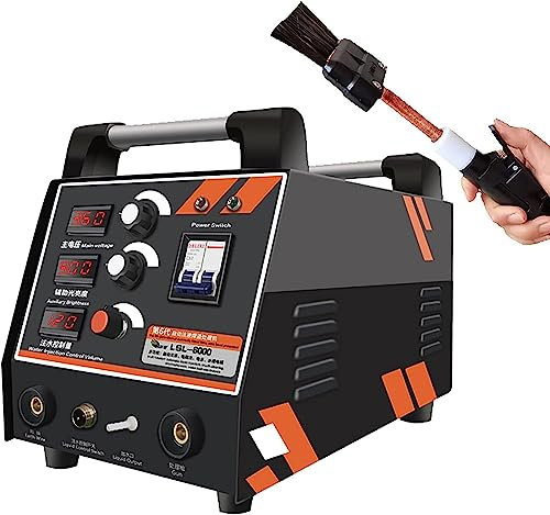 Weld Cleaning Machine 3600W - Stainless Steel Argon Arc Welding Spot Welder with Automatic Liquid Injection and Electrolytic Polishing for Weld Bead Processing