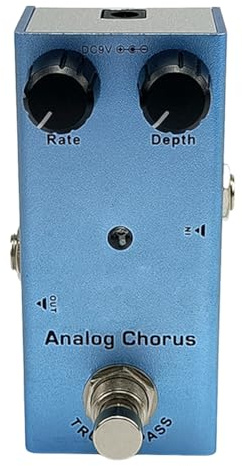 Generic Mini Single Type Chitarra Effetti Pedale Vintage Phase/Analogico Chorus/Digital Delay Tremolo/Analog Delay per Chitarre Elettriche