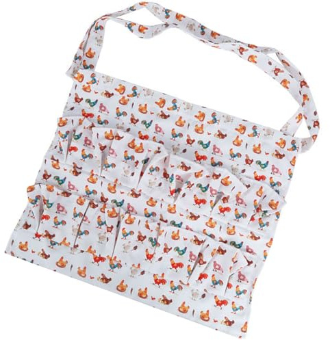 Bbajszx Tablier de ferme pour la collecte d ' œufs, design doux et réglable, idéal pour la pâtisserie et l ' artisanat, tabliers de travail pour la récolte, tablier de collecte d ' œufs