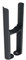 iBathUK | Anthracite Floor Mount Radiator Leg Kit Brackets for Traditional 2 Bar Radiator