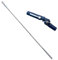 Ha-Ra ERA Standard-Stiel mit ERA Stiele Adapter 1,33m für Standard & Vario Wischer I robuster Fensterwischer-Stiel I Verlängerungsstiel mit rutschfestem Griff & langlebigem Aluminium