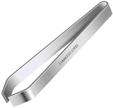 Spatola Cucina Silicone Set di pinzette per lische di pesce, pelapatate, pinzette per aglio, pinze per cucinare, gadget pratici, strumenti per Posate Argento