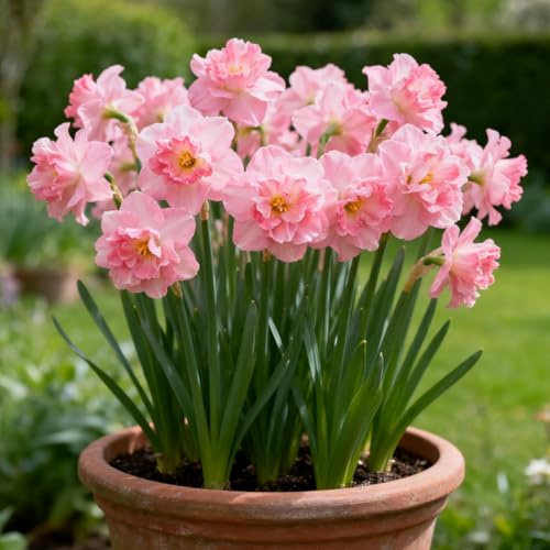 Narcisi, rizomi di narcisi resistenti, rizomi perenni da giardino, piantagioni di narcisi rari da giardino-b-4 rizomi