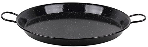 Cofan Padella per paella di acciaio smaltato | Paellera tradizionale | Paellera con 2 manici | Vari diametri