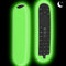 Silikon Schutzhülle für Sky Q Fernbedienung EC302 Fernbedienungen Smart TV Remote Control Anti-Rutsch Stoßfest Cover Case Hülle für Sky Q 2021 Newest Bluetooth Voice Fernbedienungen(Glow Green)