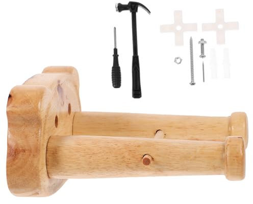 BESTonZON 1satz -gitarrenhalter Aus Holz Für Akustische Und Elektrische Gitarren Installieren Platzsparend Für Zuhause Oder Musikräume