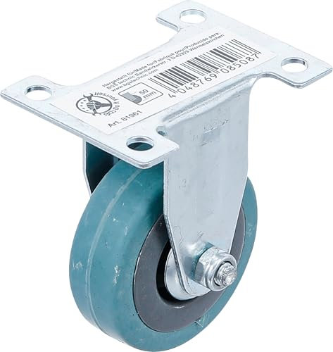 BGS Diy 81961 | Rueda fija | goma | con base | Ø 50 mm