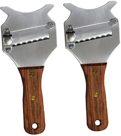 SOLUSTRE 2piezas Cepilladora De Trufas Rallador De Queso Rebanador De Queso Para Cocina