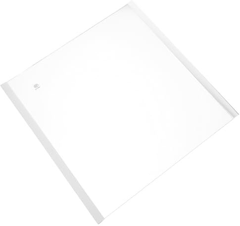 HOMSFOU Divisorio Per Frigorifero in Vetro Temperato Pannello Organizzativo Per Congelatore Da Cucina Sostituzione Del Ripiano in Vetro Per Frigorifero Ripiano Portaoggetti Per Alimenti Fr