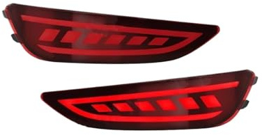 SCSTHRCRA Per Accent Hatchback 2012-2017 Paraurti Posteriore Auto Riflettore Luce Avvertimento Freno Fanale Posteriore Guida Blocchi luci antinebbia auto