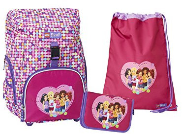 Lego Schulranzen Set Outbag Basic Friends Confetti