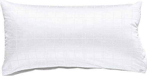 Erwin Müller Kissenbezug Passau Mako-Damast weiß - Kochfest Größe 40x80 cm