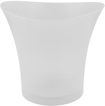 Sarini LED Round Ice Bucket, LED Champagne Cooler, Multi Color Changing, Suitable for Party/Home/Bar/Club Theme, Waterproof Beverage Container Champagne Beer Drink Ice Bucket