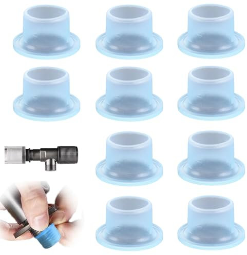 Irikdescia Lot de 10 joints d'étanchéité anti-fuite en silicone pour robinet - Joints en caoutchouc pour valves