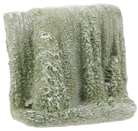 LALADEFIEE Diy Miniature Waterfall Mini Water Pool Model Outdoor Decor for Garden Resin Craft Ornament for Fairy Garden for Boys and Girls Halloween Crafts