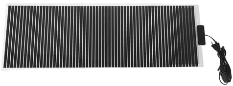 Kichvoe Tapis Chauffant pour Terrarium à Reptiles 45w 28×80 Cm avec Régulation de Température, Compatible avec Récipients en Verre, Adapté pour Lézards, Tortues et Amphibiens, Prise EU,