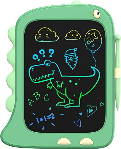 ORSEN Toddler Toys for 3 4 5 6 7 8 Year Old Boys Girls Gifts, LCD Writing Tablet 8.5inch Kids Toys Doodle Board, Dinosaur Drawing Pad for Kids 3 4 5 Year Old Boy Girl Birthday Gifts (Green)