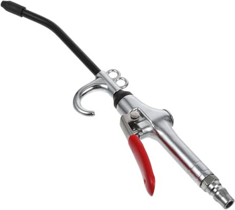 SEWOART Luftgebläse Für Kompressor Aus Aluminiumlegierung Hochdruck-blaswerkzeug Mit Schlauchaufsatz Effektive Staubentfernung Für Autoaufbereitung Und Reinigungsaufgaben Inklusive Sicherh