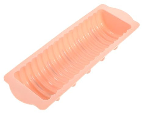 LALADEFIEE Silikon Brotbackform Hot Dog Form Backformen Für Selbstgemacht Kuchen Backen Mikrowelle Geschmacksneutrales Material Antihaftende Flexible Kastenform