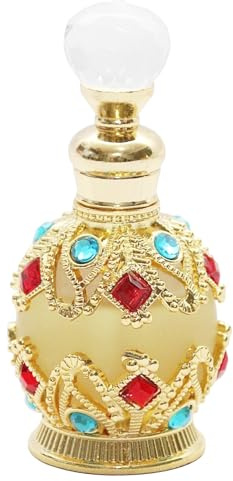 Parfym för kvinnor, 15 ml Dubai eterisk olja parfym för kvinnor, långvarig beroendeframkallande vintage lyxig doft för flicka födelsedag alla hjärtans dagpresenter, doftolja