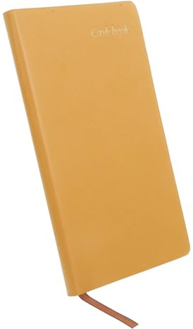 STOBAZA Quaderno di Budget Mensile A6 in Pu Arancione, Libro Contabile per Spese e Pianificazione Finanziaria Portatile, Organizzatore di Bilancio per Uso Quotidiano e Viaggi