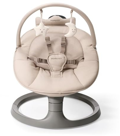 Momcozy 2-in-1 Electric Baby Swing, Convertible to Toddler Seat up to 30kg