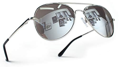 Miobo Sonnenbrille mit Federscharnier verspiegelt in für Herren, Damen und Kinder